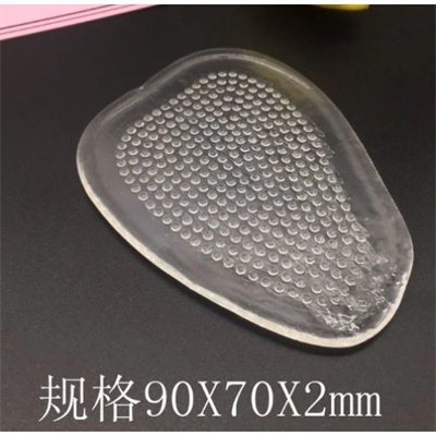 Kaydırmaz Topuklu Ayakkabı Tabanlığı Şeffaf 17GR