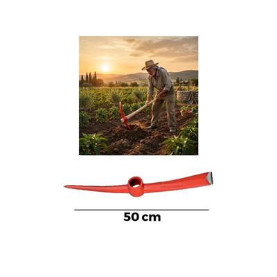 Kazma Çelik 50cm Bx40