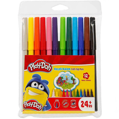Keçeli Kalem 12 Renk