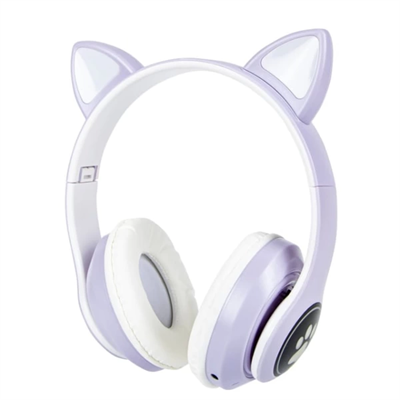 Kedi Figürlü Bluetooth Kulaklık