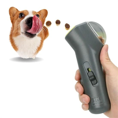 Kedi Ve Köpekler İçin Hazneli Mama Fırlatma Oyuncağı Yem Atıcı Aparat Bx40