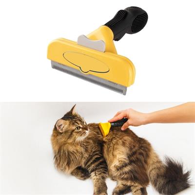 Kedi ve Köpekler İçin Kısa Tüylü Köpek Tarağı Tüy Toplayıcı Tarak Large (3936)