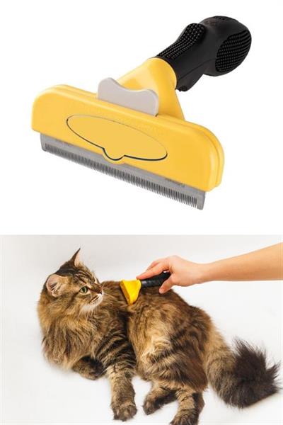 Kedi ve Köpekler İçin Kısa Tüylü Köpek Tarağı Tüy Toplayıcı Tarak Large (3936)