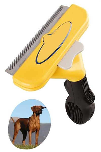 Kedi ve Köpekler İçin Kısa Tüylü Köpek Tarağı Tüy Toplayıcı Tarak Large (3936)