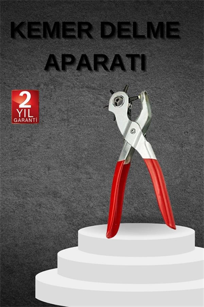 Kemer Delme Pensesi- Kemer Delik Açma Zımbası Paslanmaz Çelik