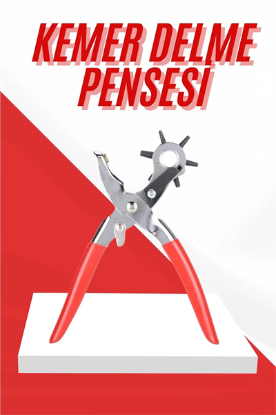 Kemer Delme Pensesi 6 Farklı Boyutta Kemer Delici Ev Deri Kemer