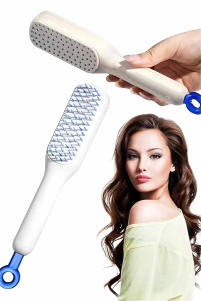 Kendi kendini Temizleyebilen Hijyenik Saç Fırçası Anti-Statik Teknolojisi