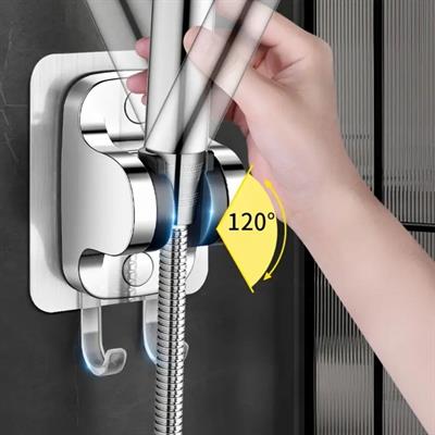 Kendiliğinden Güçlü Yapışkanlı Askılı Duş Başlık Tutucu (3936)