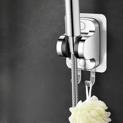 Kendiliğinden Güçlü Yapışkanlı Askılı Duş Başlık Tutucu (3936)