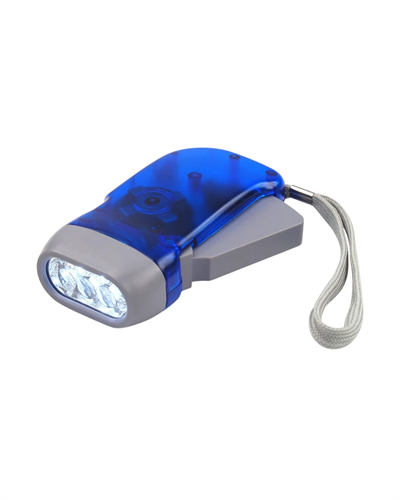 Kendiliğinden Şarjlı El Feneri 3 LED Enerjisiz Çalışan Pratik Tasarım