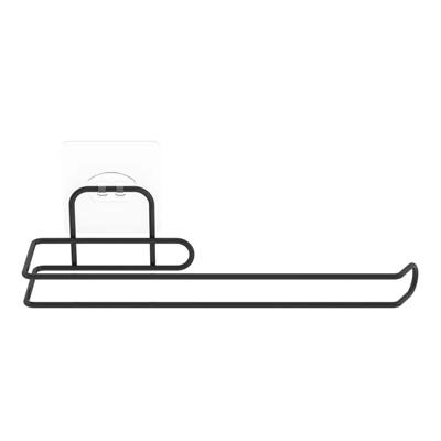 Kendiliğinden Yapışkanlı Krom Paslanmaz Metal Havlu Kağıtlık Aparatı (3936)