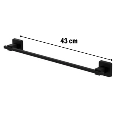 Kendiliğinden Yapışkanlı Siyah Çubuk Havluluk Bx40
