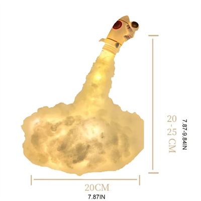 Kendin Yap Uçan Astronot Tasarımlı Gece Lambası