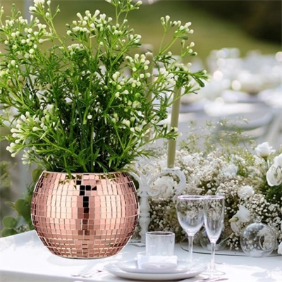 Kendinden Yapışkanlı Aynalı Kare Bronz Sticker 30x30 Cm