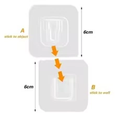 Kendinden Yapışkanlı Çift Taraflı Askı