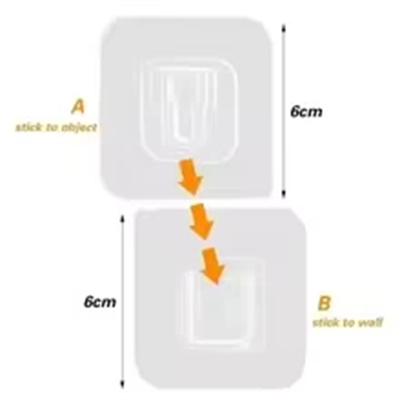 Kendinden Yapışkanlı Çift Taraflı Askı