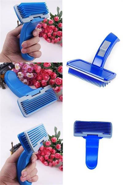 Kendini Temizleyen Kedi Köpek Tüy Bakım Tarağı Tüy Alıcı Tarak (3936)