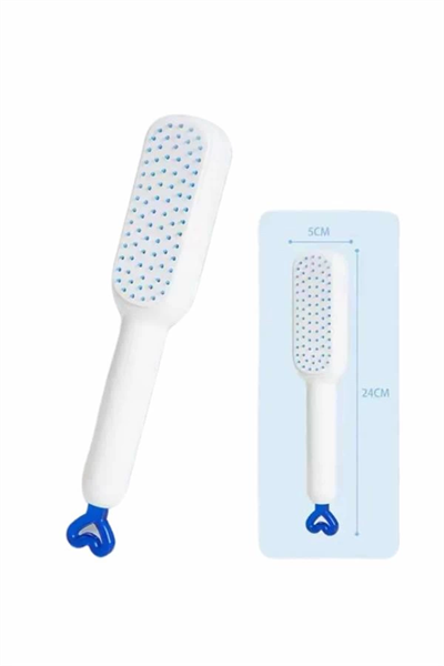 Kendini Temizleyen Tarak Fırça Geri Çekilebilir Evcil Hayvana Uygun Sıkı Dişli