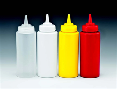 Ketçap Şişesi - 1000ml Dev Boy Kırmızı