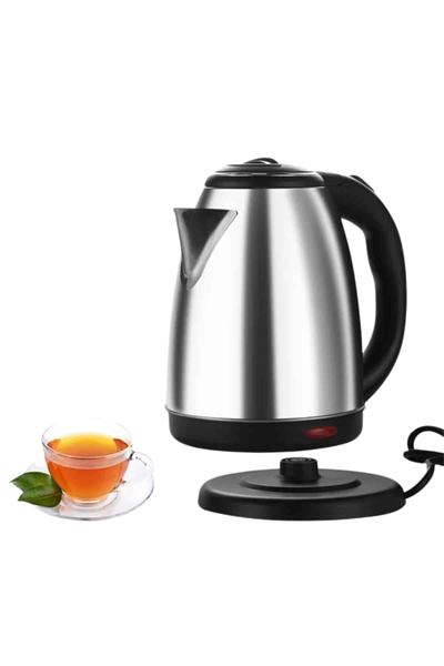 Kettle Su Isıtıcı C F Priz Uyumlu 220 - 240 V Paslanmaz Çelik Kablolu