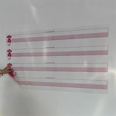 Kılavuz Çizgili Akıllı Kağıt Yazı Tahtası Duvarda İz Bırakmaz Statik Yeni Müfredata Uygun 100x56cm (3936)