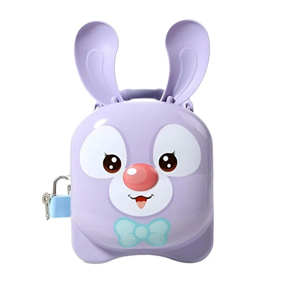 Kilitli Metal Kulak Kumbara - S-262 - 1 Adet Stokta Olan Gönderilir