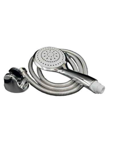 Kireç Önleyici El Duşu Seti Spiral Duş Hortumu Hareketli Duş Askısı