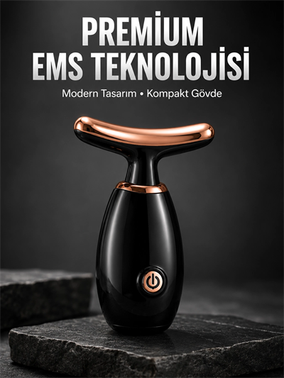 Kırışıklık Karşıtı Ultrasonik Titreşimli Yüz Masaj Aleti Yeni Nesil