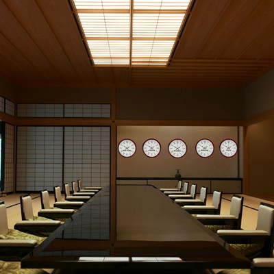 Kırmızı 5’li Dünya Saat Seti 36 cm Zarif Ve Şık