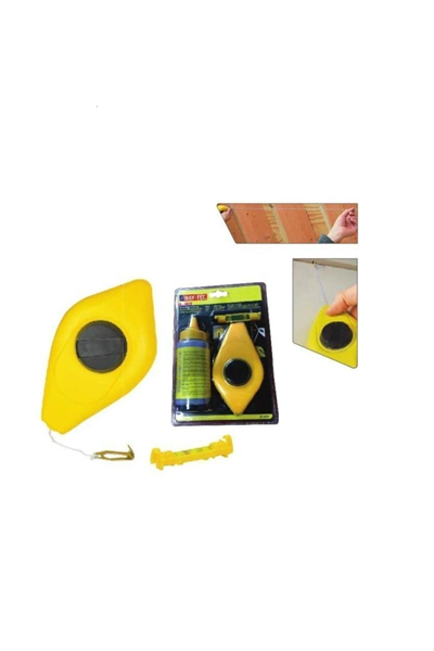 Kırmızı Boyalı Çırpı İpi 30m