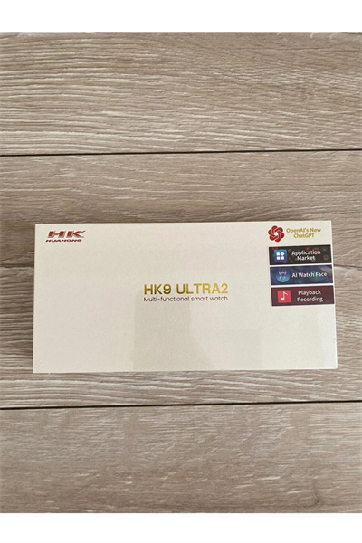 Kırmızı Gümüş Kasa ve Turuncu Deri Kordonlu Akıllı Saat, Nabız ve Uyku Takibi Özellikli