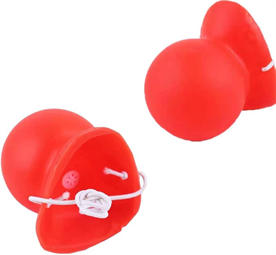 Kırmızı Renk Lastikli Burun Palyaço Burun