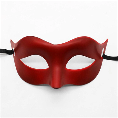 Kırmızı Renk Masquerade Kostüm Partisi Venedik Balo Maskesi Bx40