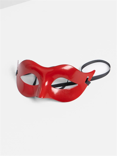 Kırmızı Renk Masquerade Kostüm Partisi Venedik Balo Maskesi Bx40