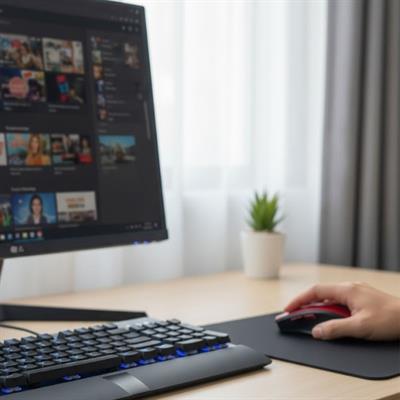 Kırmızı Renkli Baş Parmak Destekli Ergonomik Sessiz Kablosuz Mouse – USB Alıcılı, Ofis ve Oyun İçin Konforlu Bilgisayar Faresi MS6300 (3936)