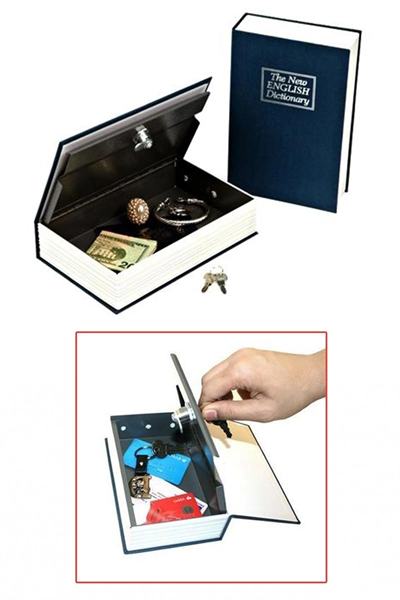 Kitap Görünümlü Gizli Kasa Bx40
