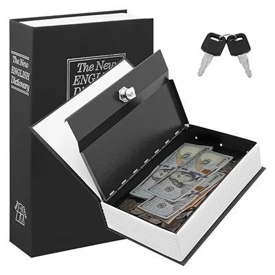 Kitap Görünümlü Metal Kasa Kumbara Tipi (3936)