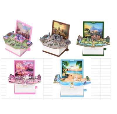Kitap Şeklinde 3D Anahtarlık