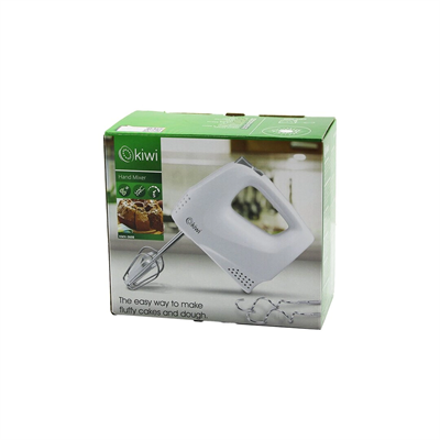 Kiwi Kmx-3608 Elektrikli El Mikseri 2pcs Metal Çırpma Aparatı - 2pcs Hamur Kancası 5 Kademe Hız Çırpıcı Çıkartma Düğmeli Bx40