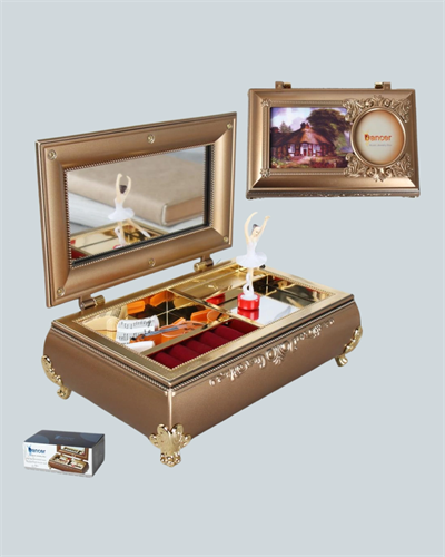 Kız Çocuk Oyuncak Piyano Görünümlü Balerinli Müzik Kutusu