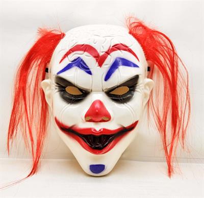 Kızıl Saçlı Joker Palyaço Maskesi (3936)