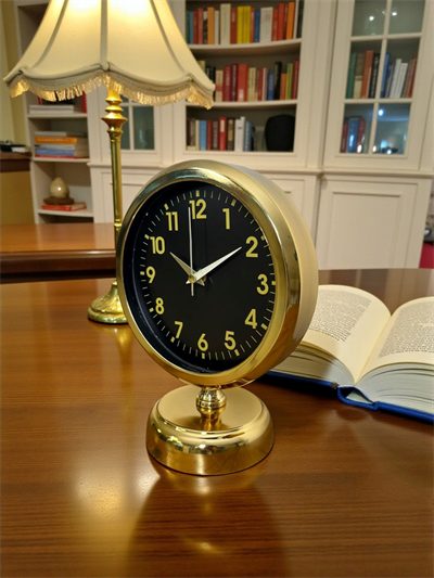 Klas Gold 25 x 20 Cm Metal Masa Saati