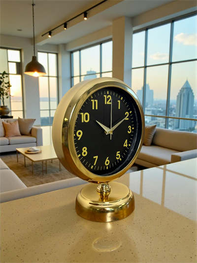 Klas Gold 25 x 20 Cm Metal Masa Saati