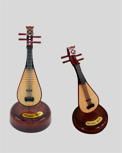 Klasik Ud Figürlü Melodili Müzik Kutusu Şık Hediyelik
