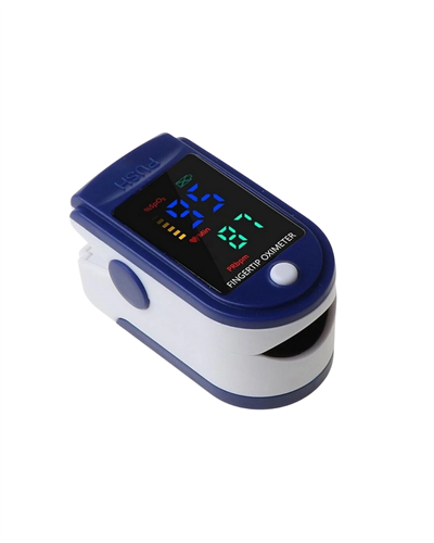 Kolay Kullanımlı Parmak Tipi Pulse Oksimetre Ev Tipi Kullanım