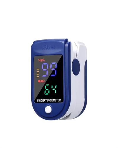 Kolay Kullanımlı Parmak Tipi Pulse Oksimetre Ev Tipi Kullanım