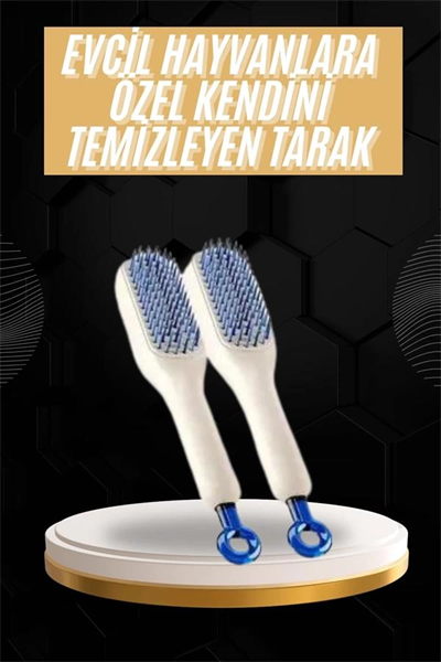 Kolay Temizlenen Fırçası Evcil Hayvanlara Özel Tüy Temizleme