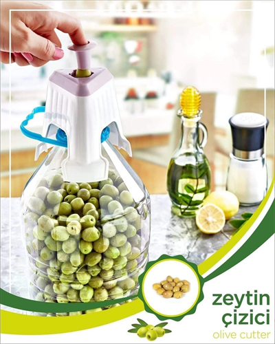 Kolay Zeytin Dilme Çizme Aparatı Pratik Kolay Zeytin Çizici Alet Bx40
