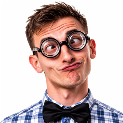 Komik Şişe Altlığı Gözlük - Absürt Şişe Dibi Tabanlı Komik Gözlük