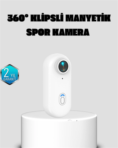 Kompakt 1080P Aksiyon Kamerası Suya Dayanıklı WiFi ve 120° Geniş Açı